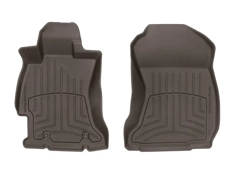 Weathertech 2014-2018 Subaru Forester Front Floorliner Hp - Cocoa 1
