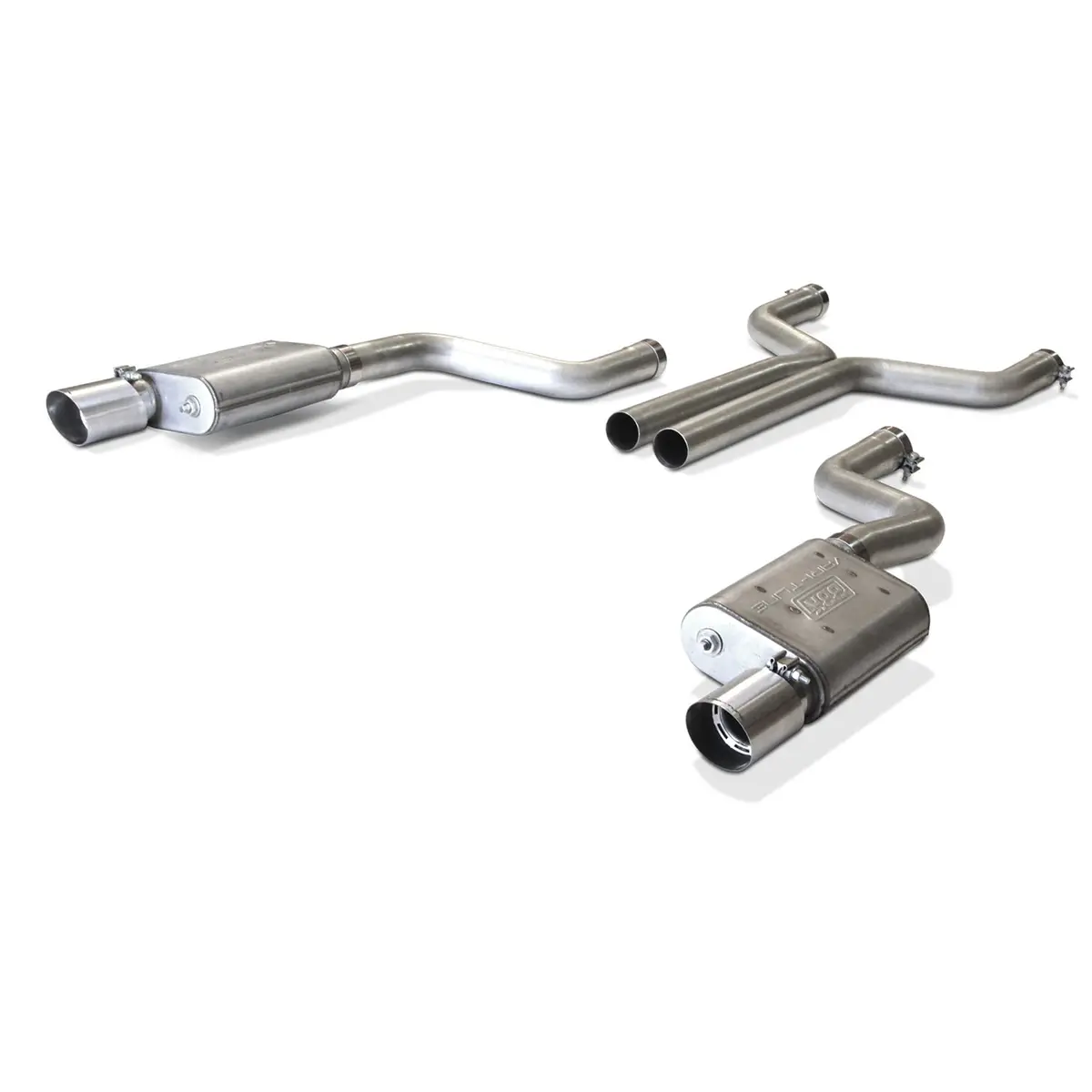 Bbk Varitune Rear Axle Back Exhaust Systems 30065 1