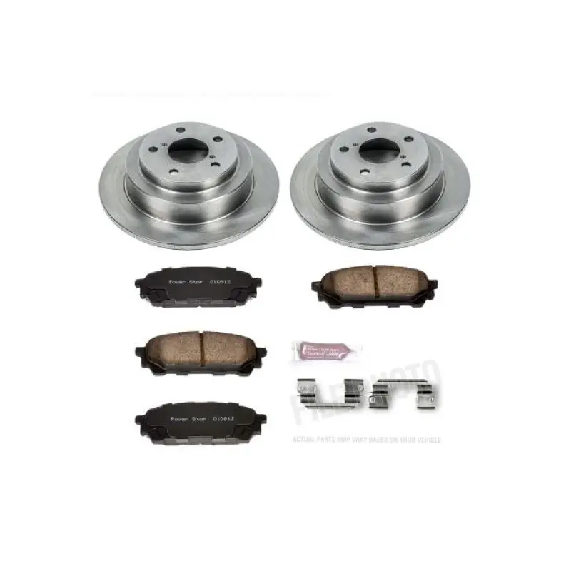 Power Stop 05-06 Saab 9-2X Rear Autospecialty Brake Kit 1