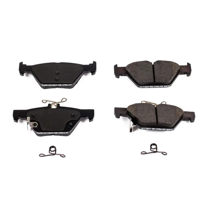 Power Stop 2019 Subaru Ascent Rear Z17 Evolution Ceramic Brake Pads W/Hardware 1