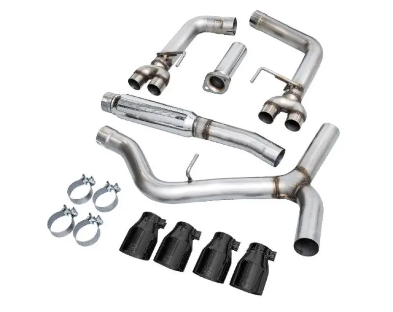 Awe Tuning 2022+ Vb Subaru Wrx Track Edition Exhaust - Diamond Black Tips 1