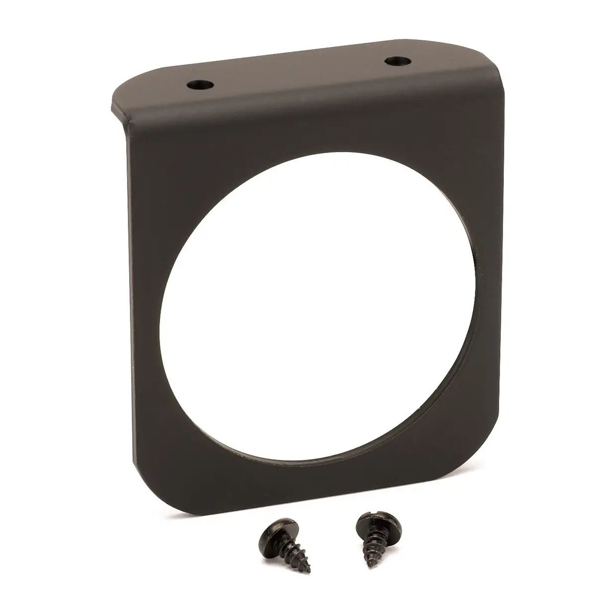 Gauge Mounting Panel Single 2-5/8 In.  Black Aluminum 1