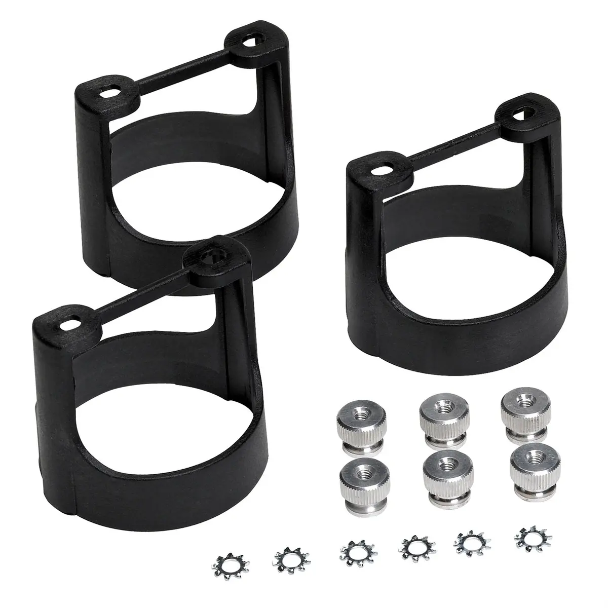 Gauge Bracket Kit 2-5/8 In.  Black Composite Qty 3 1