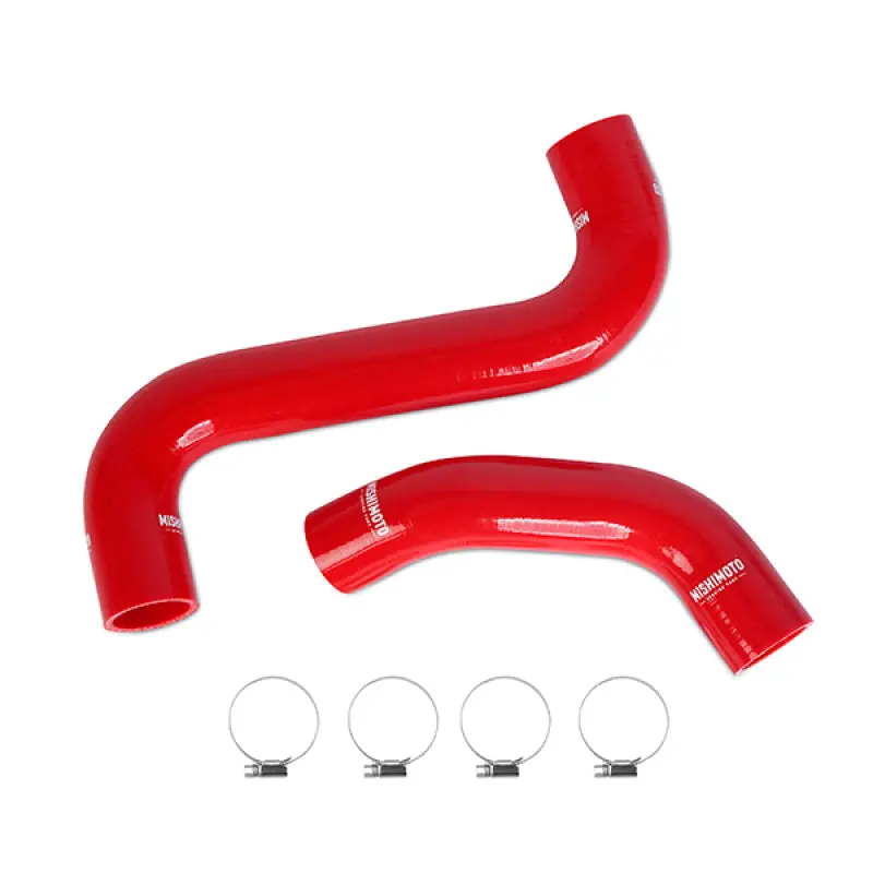 Mishimoto 01-07 Subaru Wrx / Wrx Sti Red Silicone Hose Kit 1