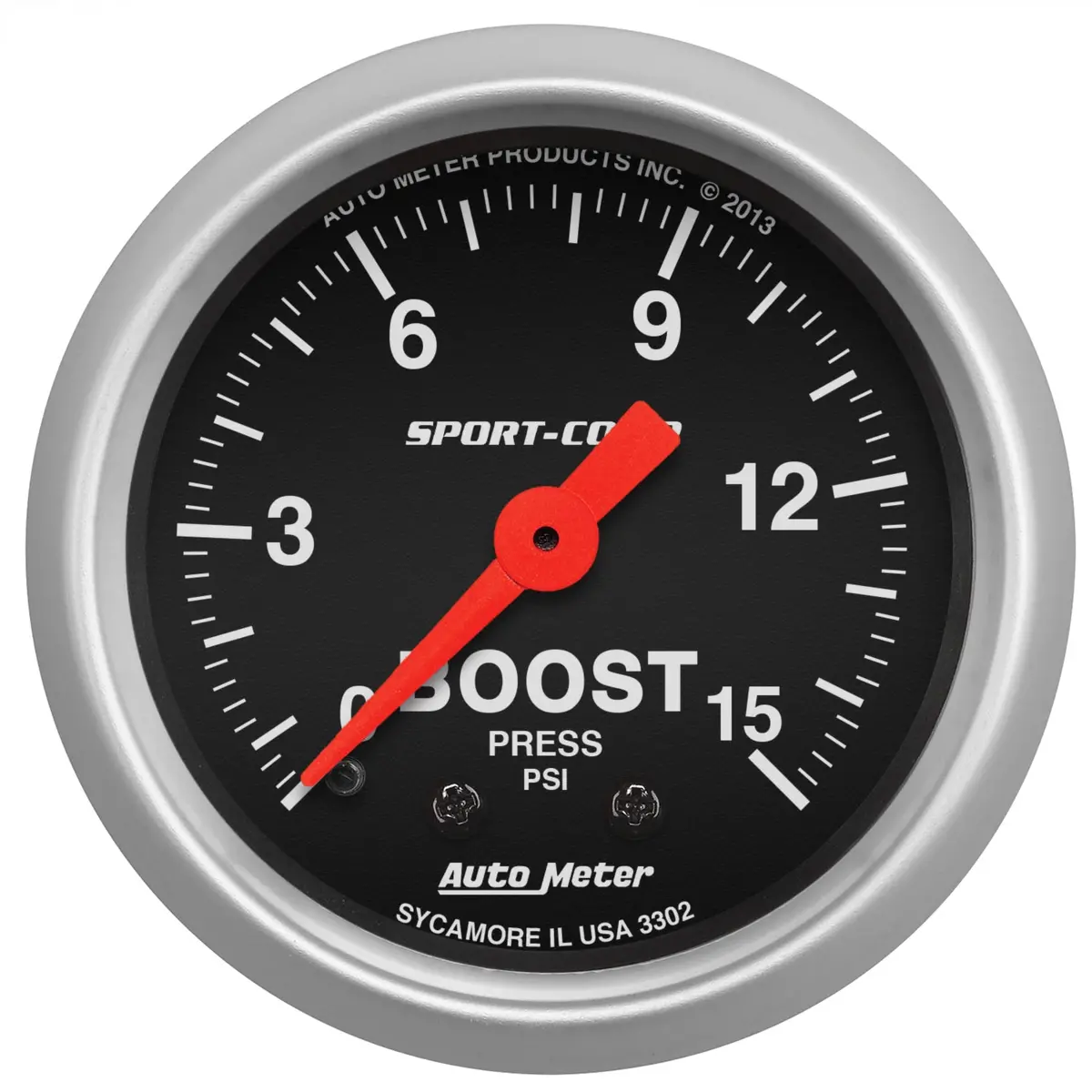 2-1/16 In. Boost 0-15 Psi Sport-Comp 1