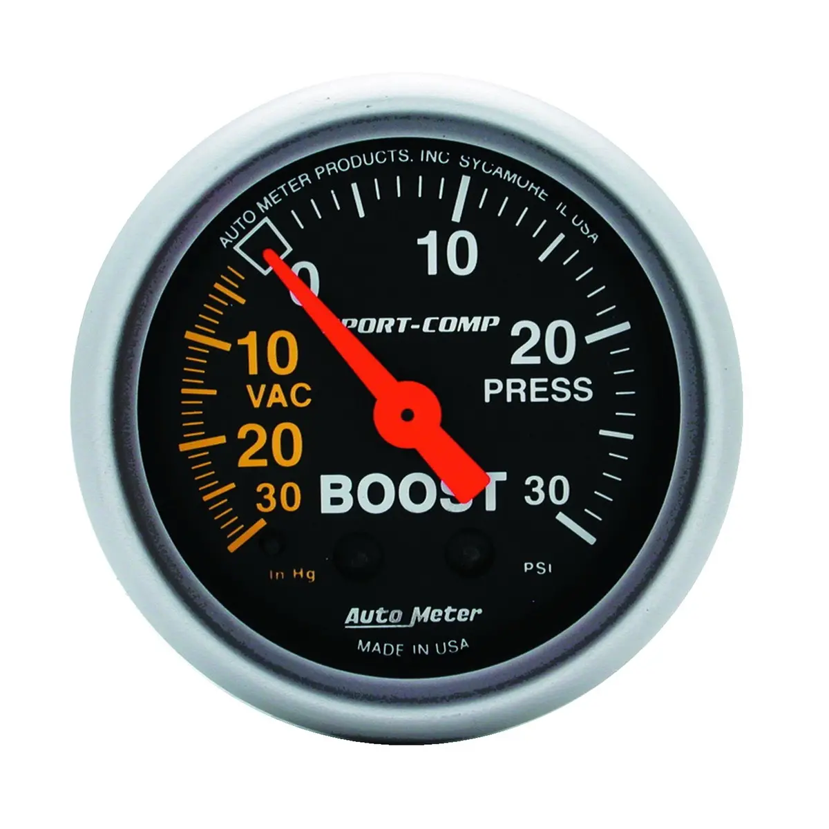 2-1/16 In. Boost/Vacuum 30 In Hg/30 Psi Sport-Comp 1