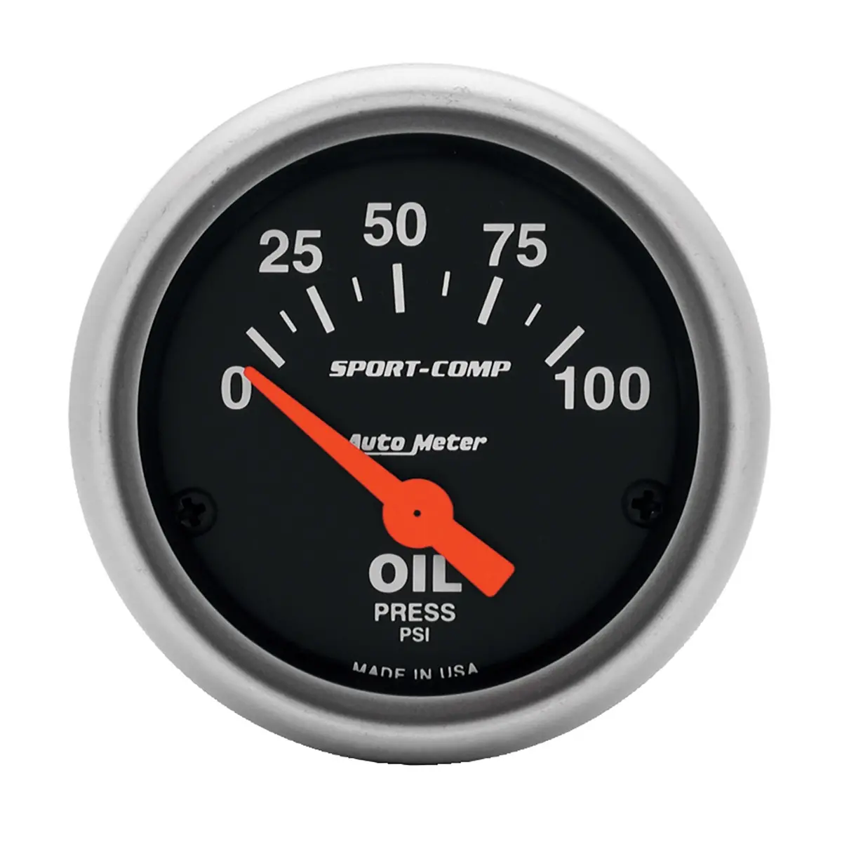 2-1/16 In. Oil Pressure 0-100 Psi Sport-Comp 1