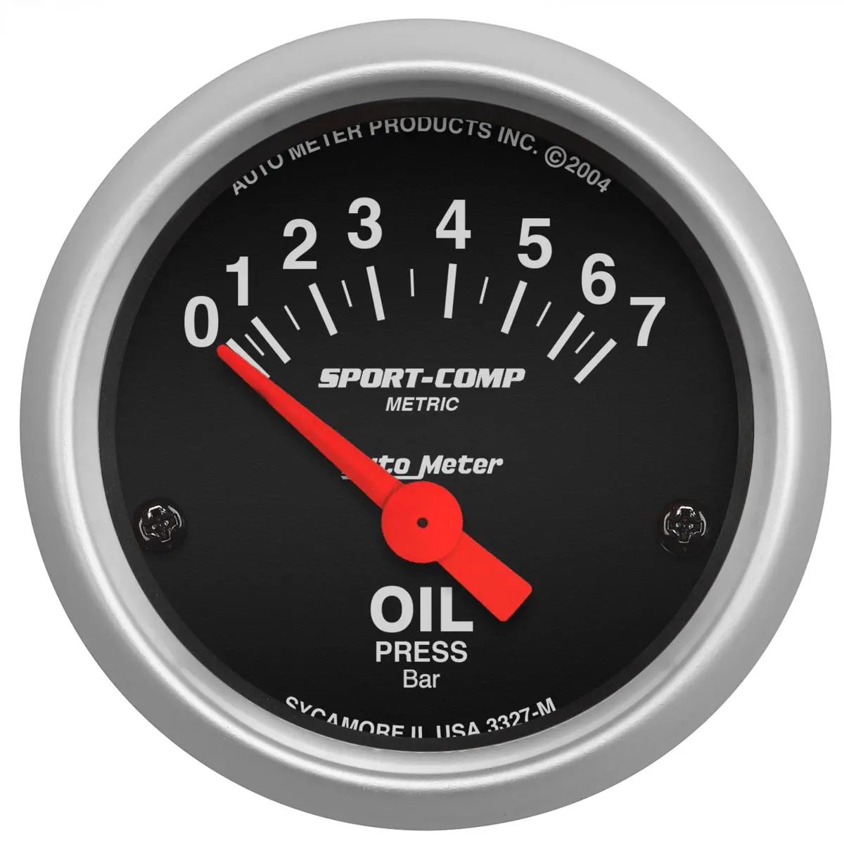 2-1/16 In. Oil Pressure 0-7 Bar Sport-Comp 1