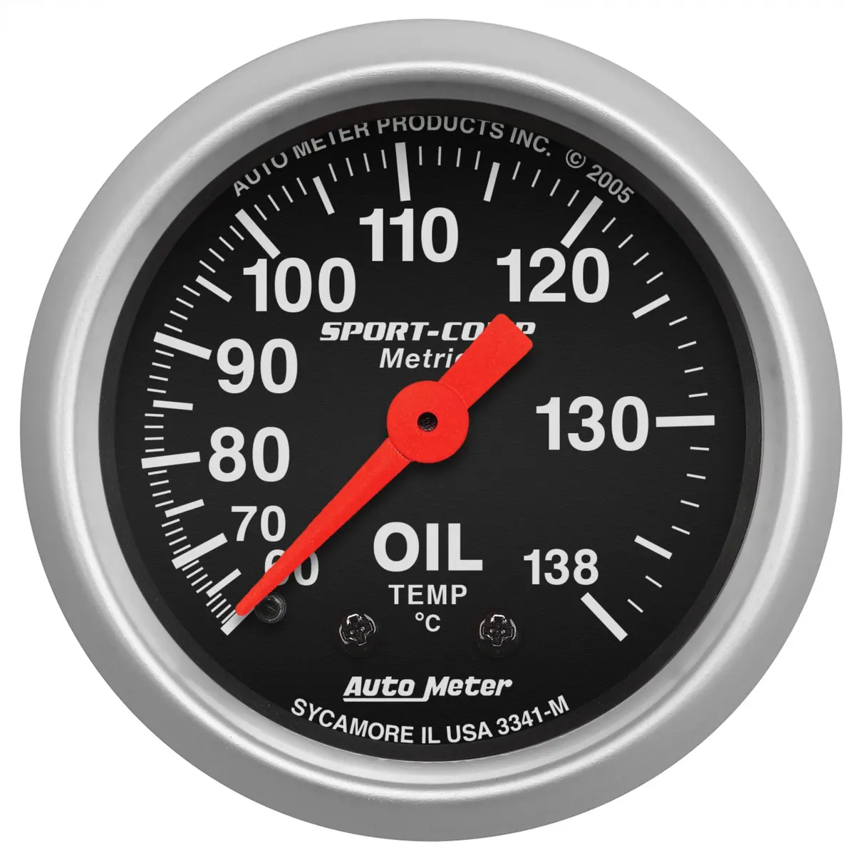 2-1/16 In. Oil Temperature 60-140 Celsius Sport-Comp 1