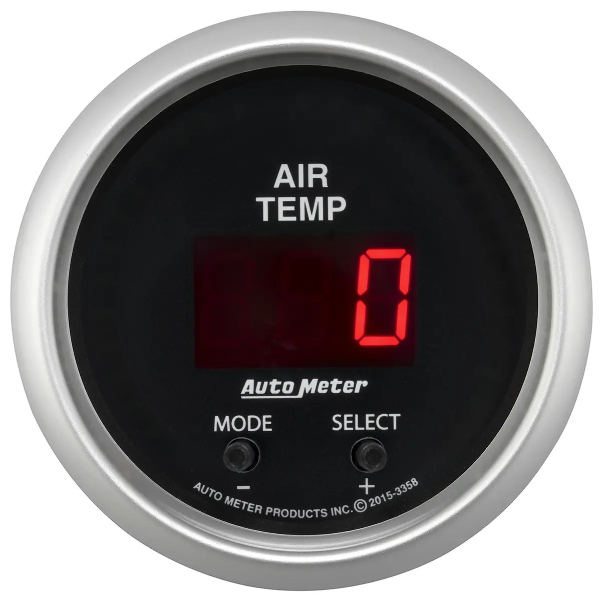 2-1/16 In. Dual Air Intake Temperature 0-300 Fahrenheit Sport-Comp 1