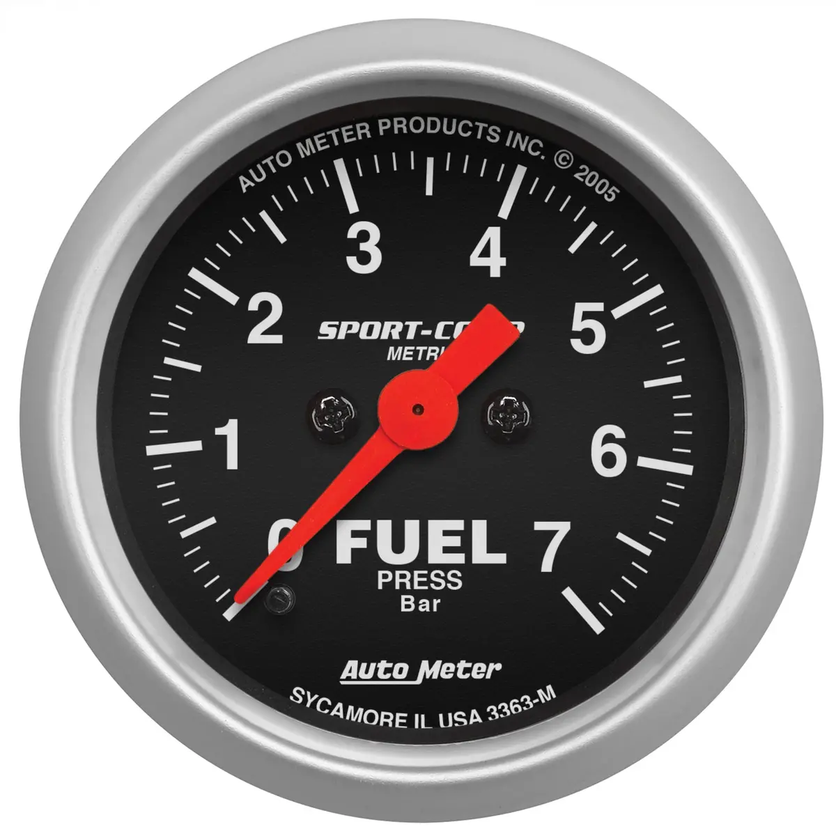 2-1/16 In. Fuel Pressure 0-7 Bar Sport-Comp 1