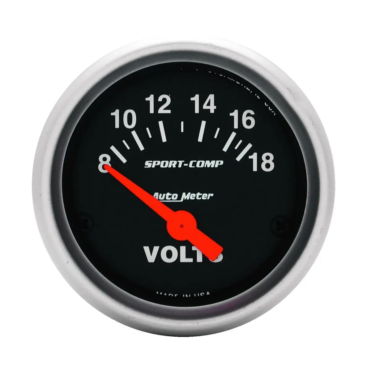2-1/16 In. Voltmeter 8-18V Sport-Comp 1