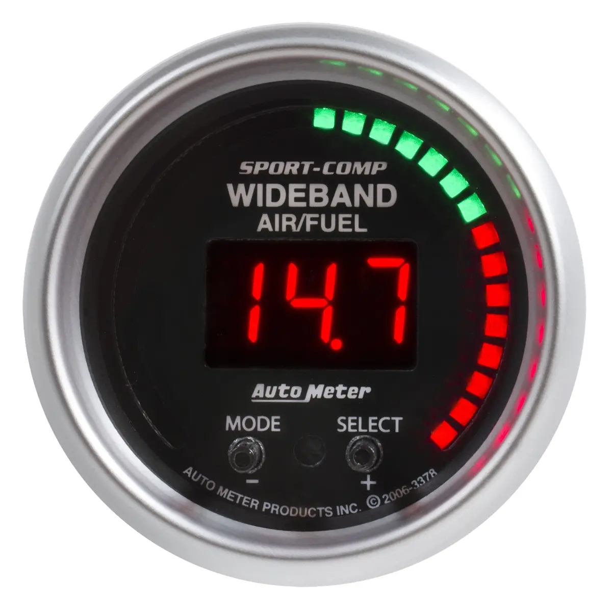 2-1/16 In. Wideband Pro Plus Air/Fuel Ratio 6:1-20:1 Afr Sport-Comp 1