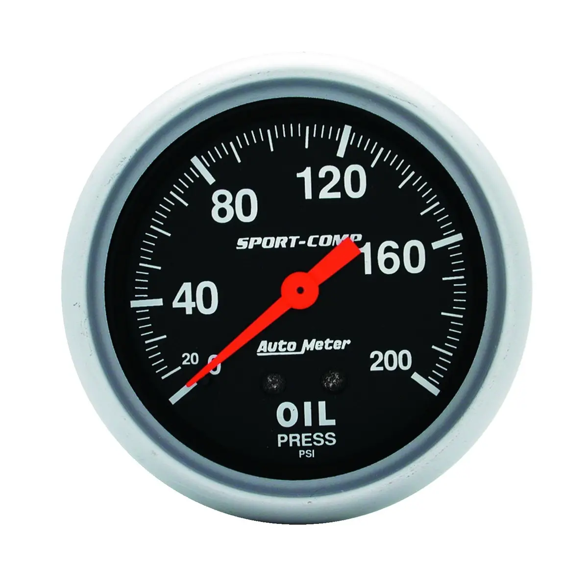2-5/8 In. Oil Pressure 0-200 Psi Sport-Comp 1
