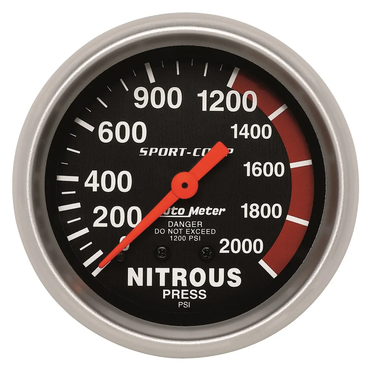 2-5/8 In. Nitrous Pressure 0-2000 Psi Sport-Comp 1