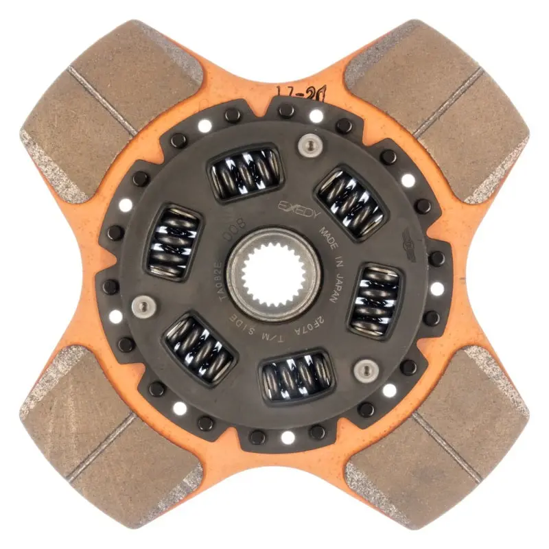 Exedy 2004-2011 Subaru Wrx Sti H4 Stage 2 Cerametallic 4 Puck Disc Fits 15951Hdp4 1