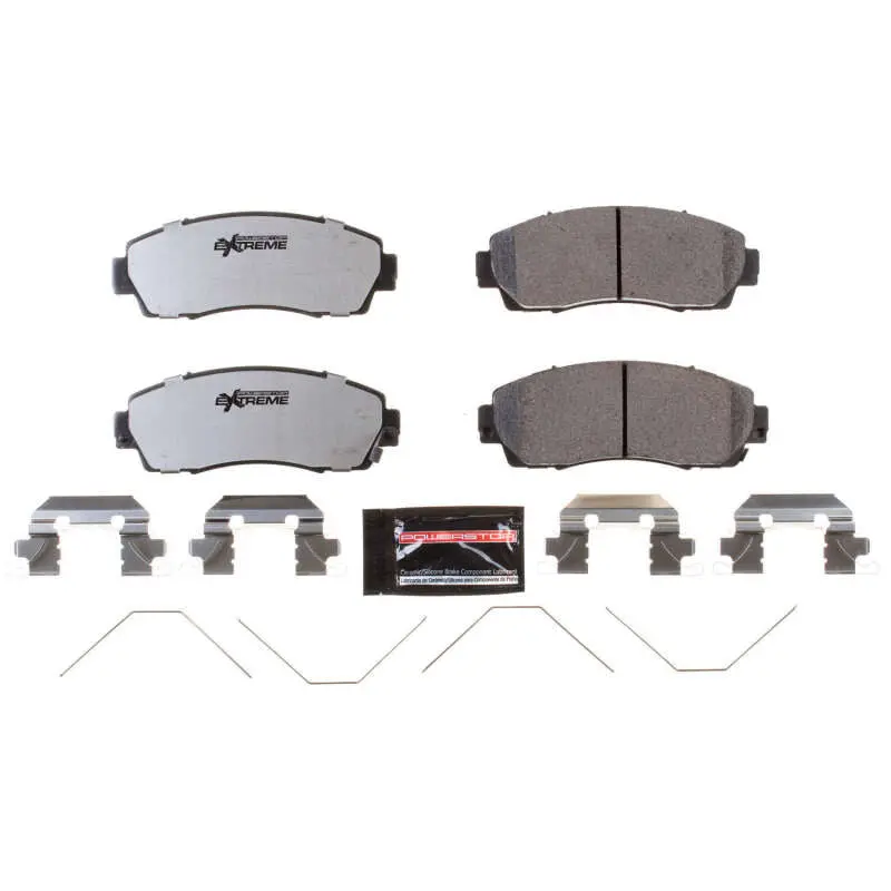 Power Stop 2019 Acura Rdx Front Z26 Extreme Street Brake Pads W/Hardware 1