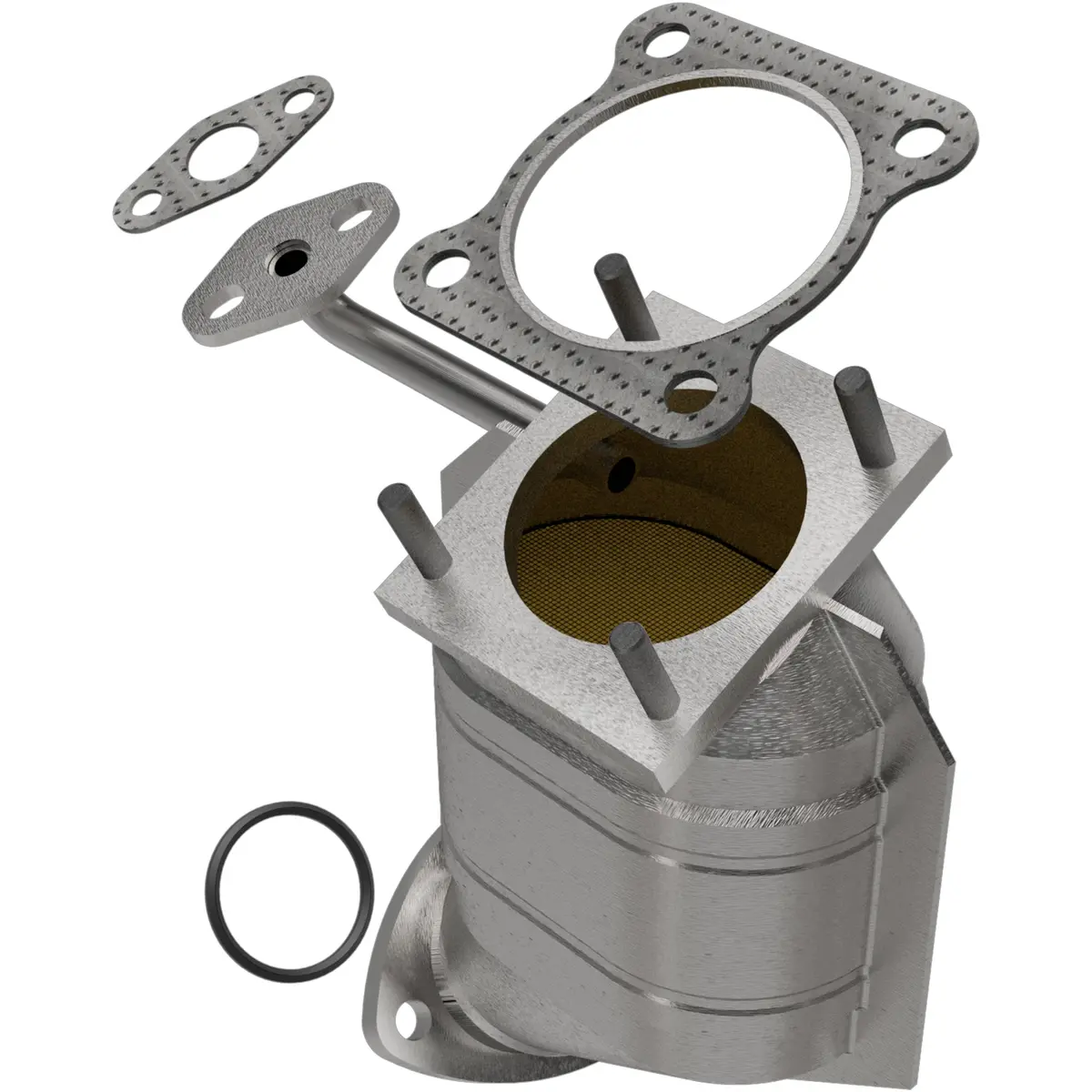 Magnaflow 1985-1987 Honda Civic California Grade Carb Compliant Direct-Fit Catalytic Converter 1