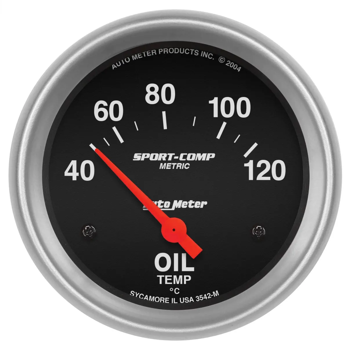2-5/8 In. Oil Temperature 40-120 Celsius Sport-Comp 1