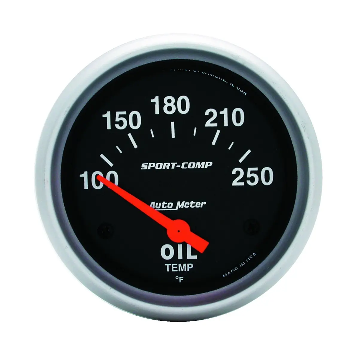2-5/8 In. Oil Temperature 100-250 Fahrenheit Sport-Comp 1
