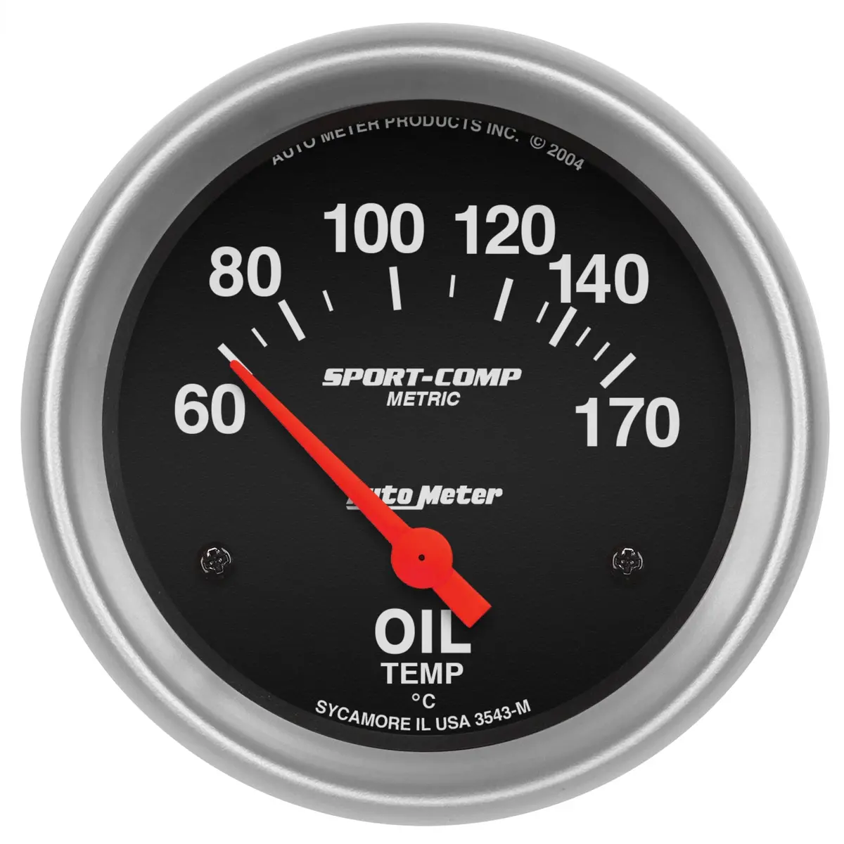 2-5/8 In. Oil Temperature 60-170 Celsius Sport-Comp 1