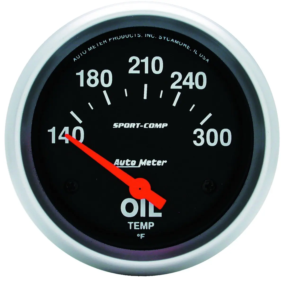 2-5/8 In. Oil Temperature 140-300 Fahrenheit Sport-Comp 1