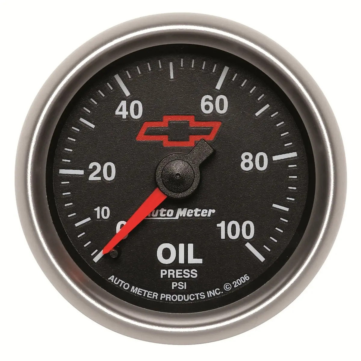 2-1/16 In. Oil Pressure 0-100 Psi Gm Black 1
