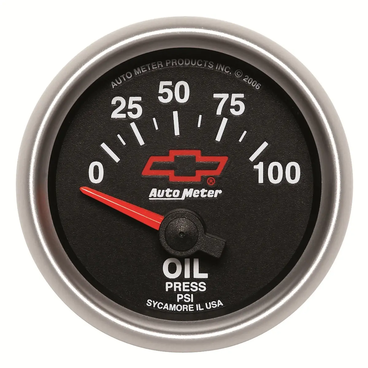 2-1/16 In. Oil Pressure 0-100 Psi Gm Black 1