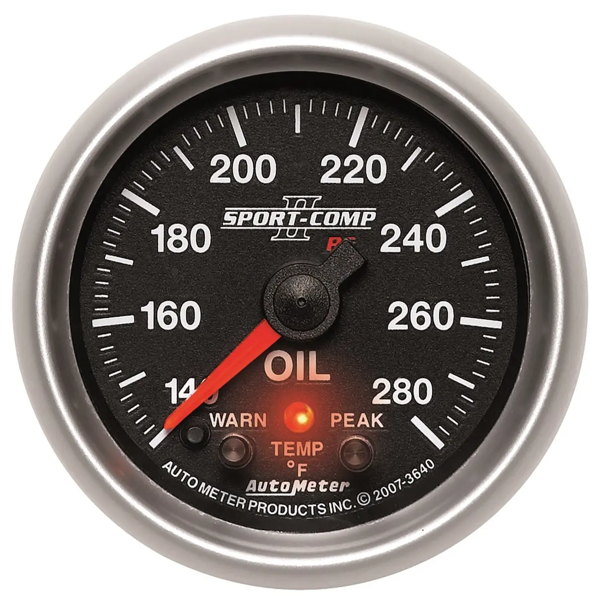 2-1/16 In. Oil Temperature 140-280 Fahrenheit Sport-Comp Ii 1