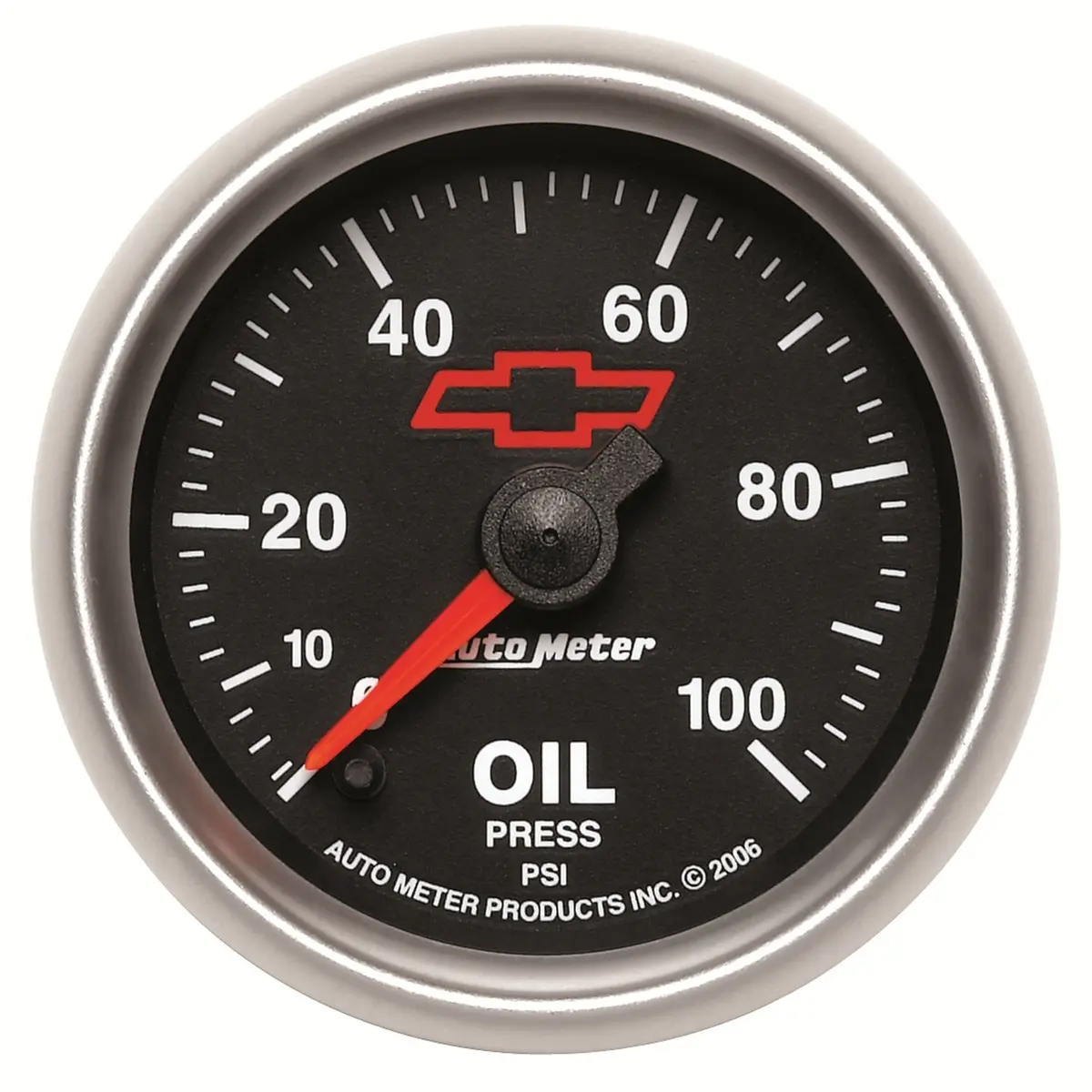 2-1/16 In. Oil Pressure 0-100 Psi Gm Black 1