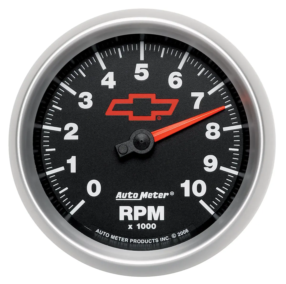 3-3/8 In. In-Dash Tachometer 0-10000 Rpm Gm Black 1