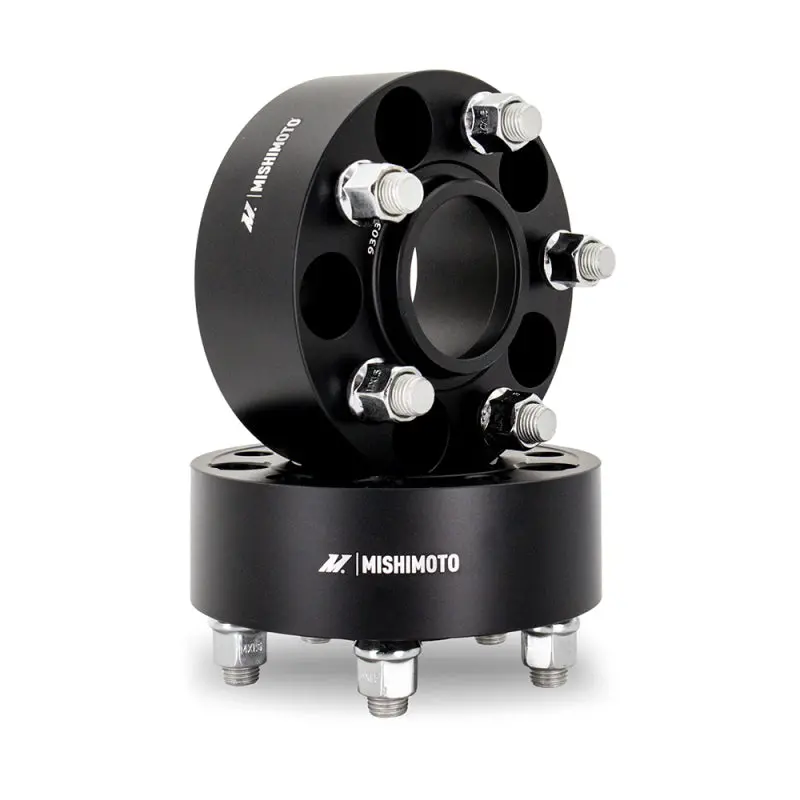 Mishimoto Wheel Spacers - 5X100 - 56.1 - 45 - M12 - Black 1