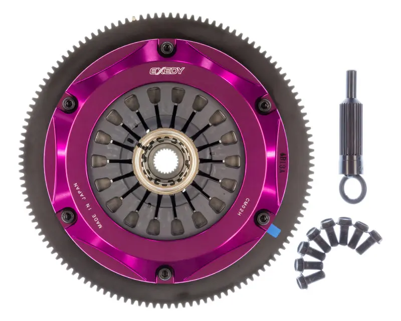 Exedy 2002-2005 Subaru Impreza Wrx H4 Hyper Triple Cerametallic Clutch Rigid Disc Pull Type Cover 1