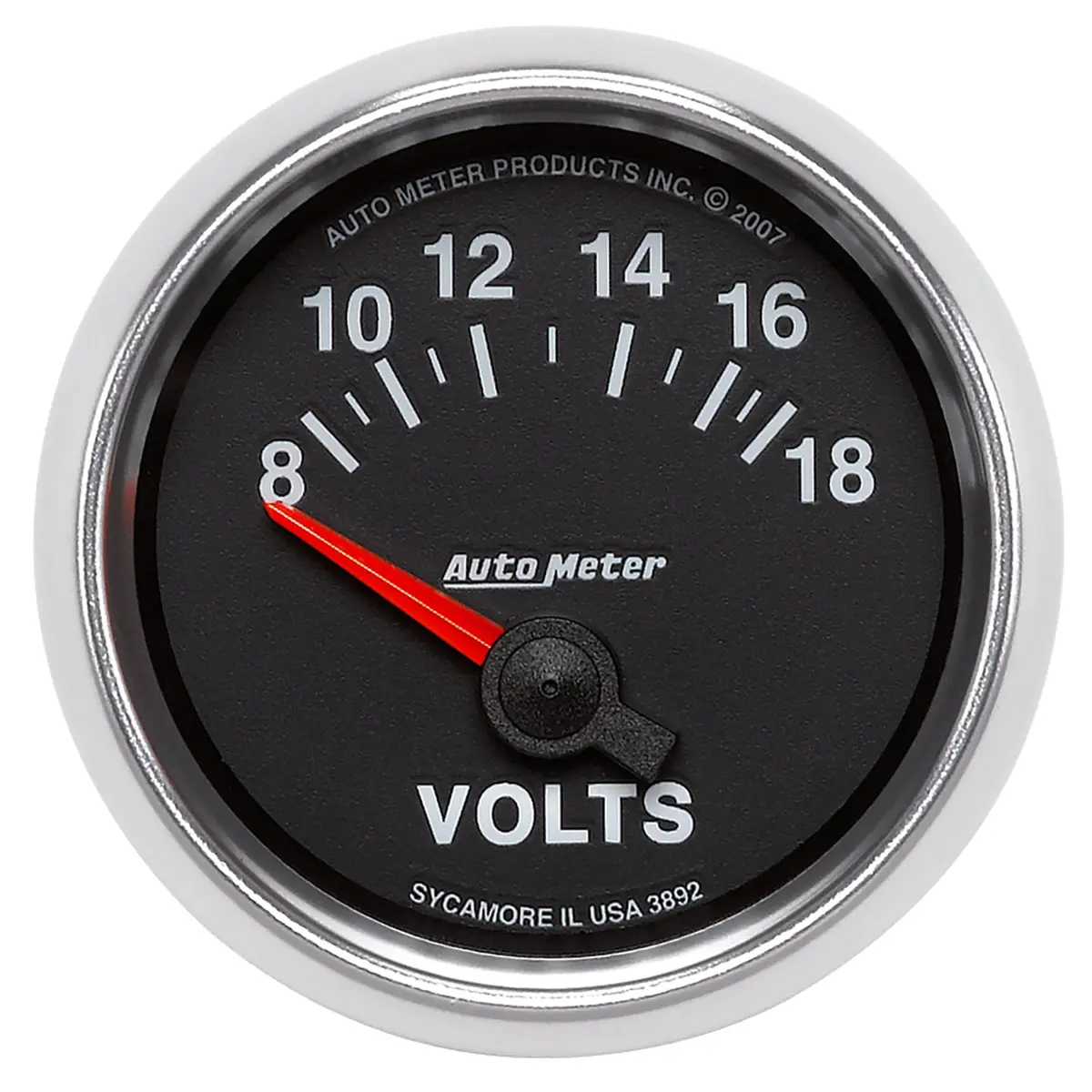 2-1/16 In. Voltmeter 8-18V Gs 1