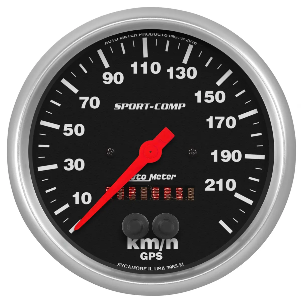 5 In. Speedo 225 Km/H Gps Sport-Comp 1