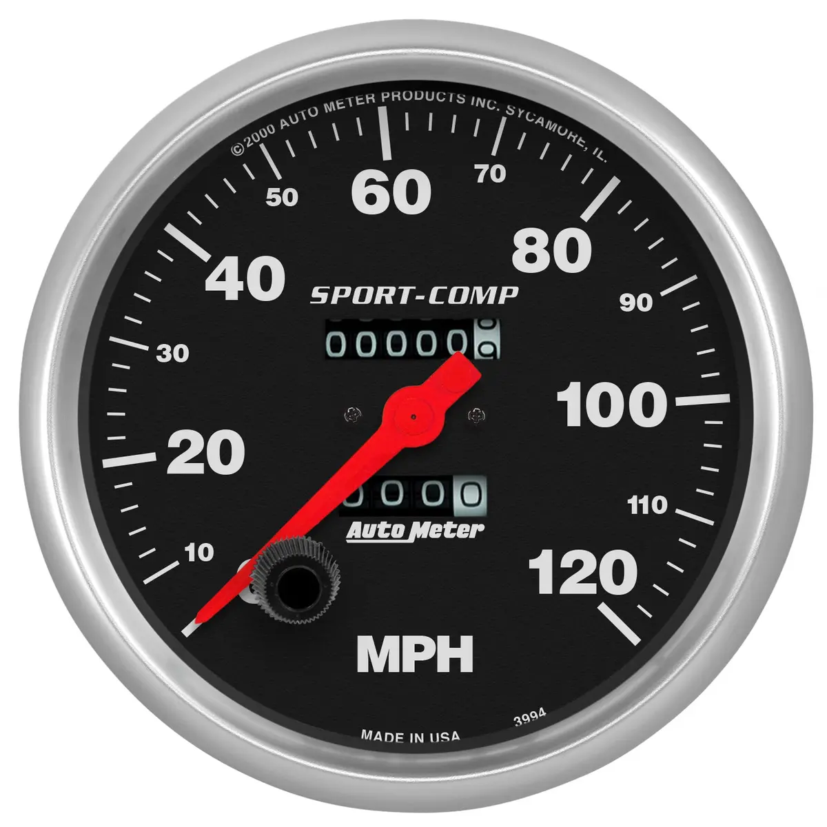 5 In. Speedometer 0-120 Mph Sport-Comp 1