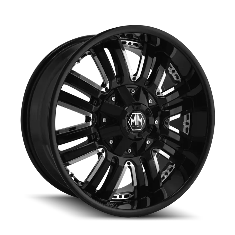 Mayhem Assault Black Alloy Wheel – 18X9, 5X114.3, +18Mm Offset, 87Mm Hub Bore 1