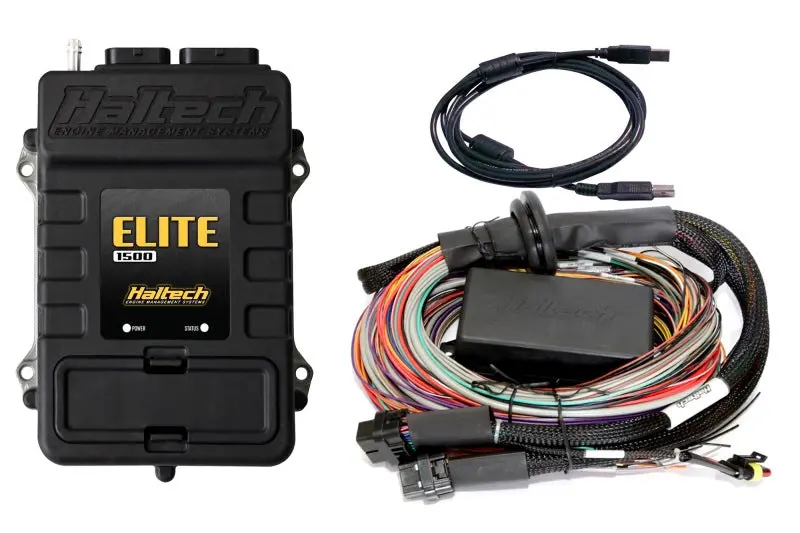 Haltech Elite 1500 Ecu Kit With Premium Universal Wire-In Harness 1