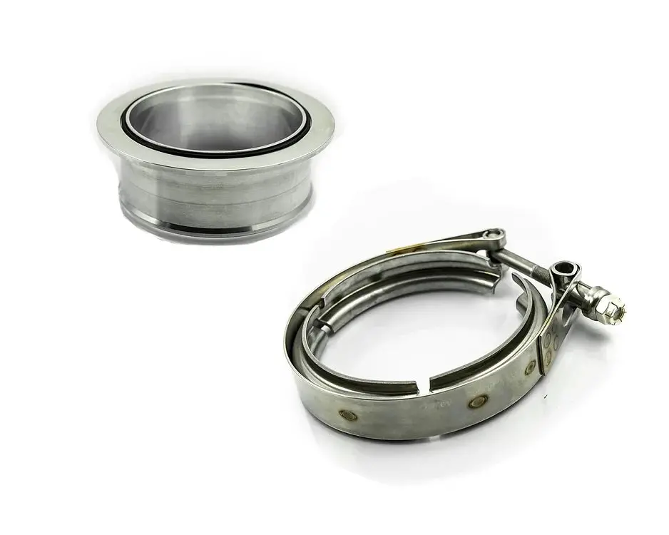 Compressor Discharge Flange & Clamp Set 1