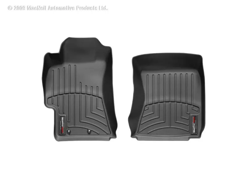Weathertech 08+ Subaru Impreza Front Floorliner - Black 1