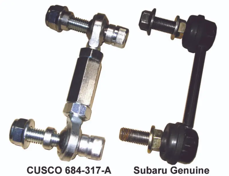 Cusco Sway Bar Link Rear Pillow Ball Fixed Length Non-Adjustable Bp9 Legacy-Gt 1