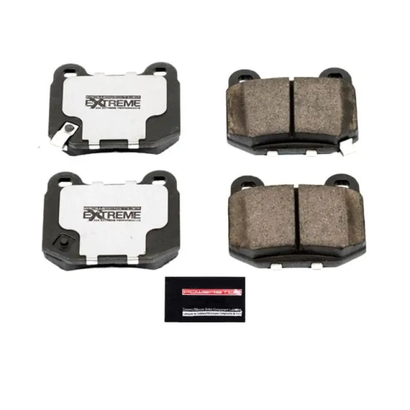 Power Stop 03-05 Infiniti G35 Rear Z26 Extreme Street Brake Pads W/Hardware 1