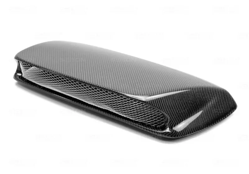 Seibon 02-03 Subaru Wrx Sti Carbon Fiber Hood Scoop - Only Fits Oem Hoods (Not Seibon Hoods) 1