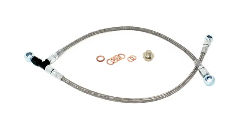 Torque Solution Turbo Oil Feed Line Kit - Subaru Ej Stock Location 1