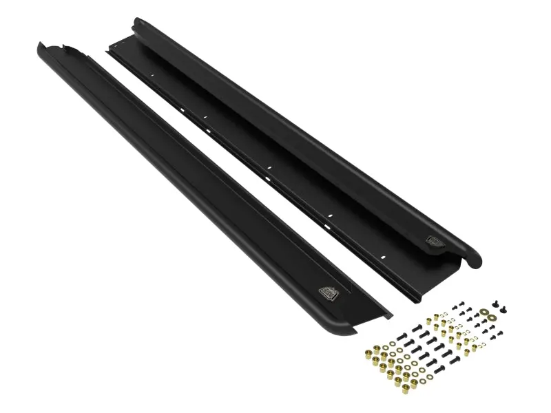 Afe Power 10-14 Subaru Outback H4 2.5L / H6 3.6L Terra Guard Trail Slider Step - Black 1