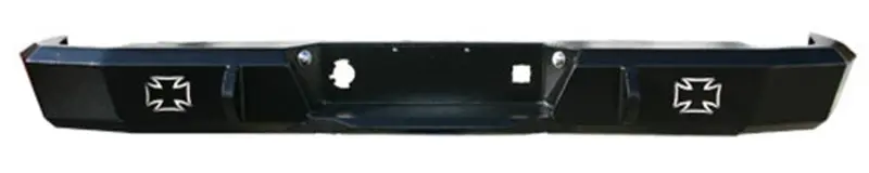 Iron Cross Gloss Black Rear Bumper For 2003–2006 Chevrolet Silverado 2500/3500 Hd 1