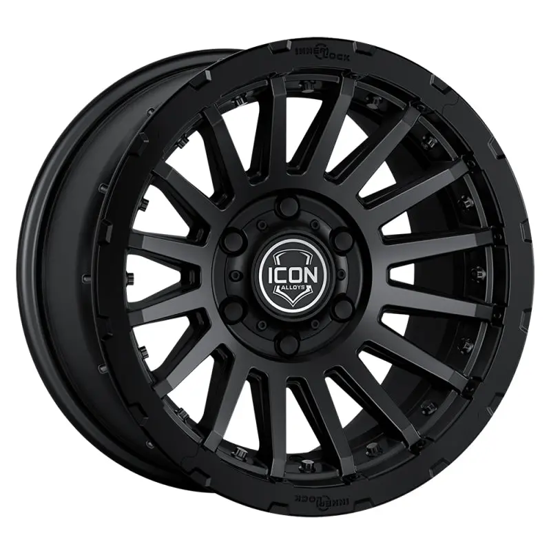 Icon Recon Pro 17X8.5 6 X 5.5 25Mm Offset 5.75In Bs Satin Black Wheel 1