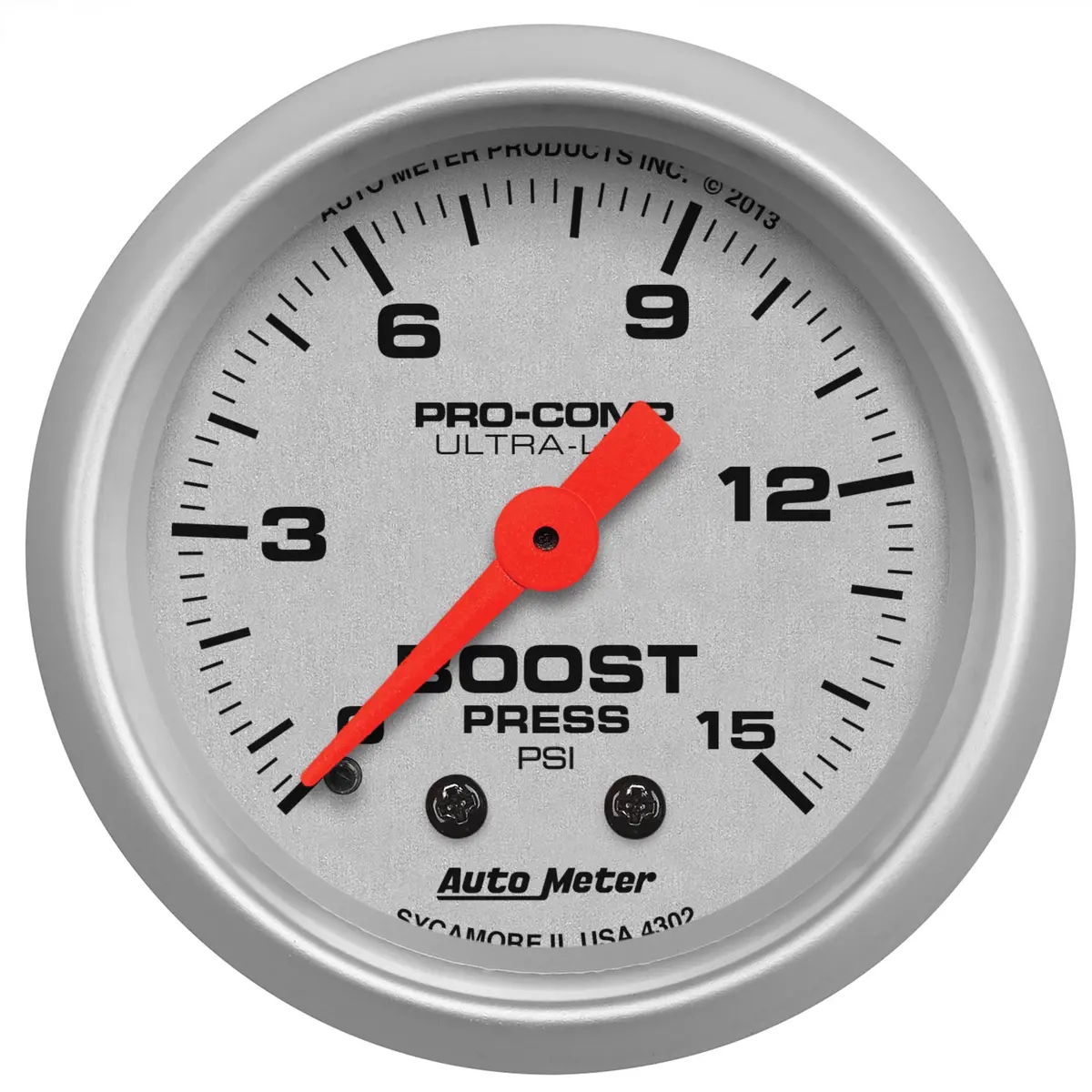2-1/16 In. Boost 0-15 Psi Ultra-Lite 1