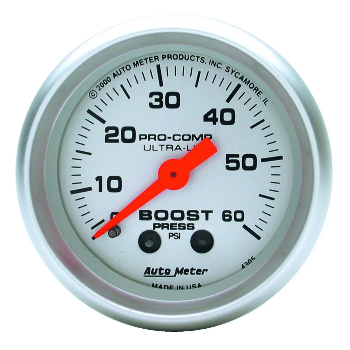 2-1/16 In. Boost 0-60 Psi Ultra-Lite 1