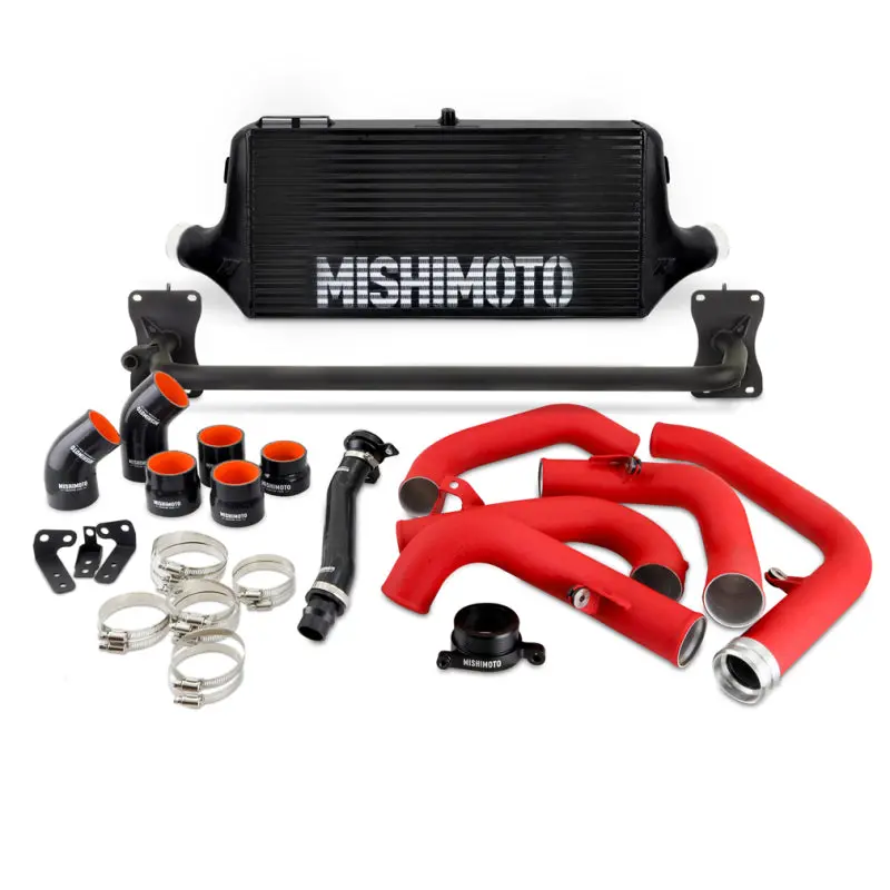 Mishimoto 2022+ Wrx Front Mount Intercooler Kit Bk Core Wrd Pipes 1